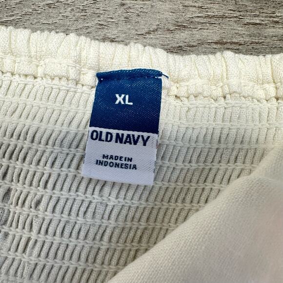 Old Navy White Halter Romper - Picture 7 of 11